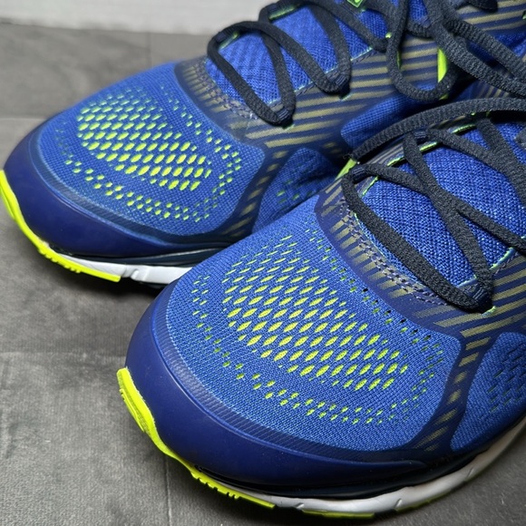 Men's Karrimor Tempo 5 Running Shoes Navy/Lime Size 12 - Picture 11 of 15